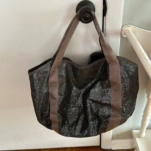Glitter tote bag